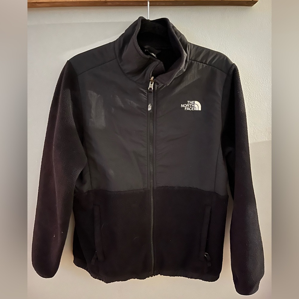 Girls XL NorthFace Fleece Full Zip EUC